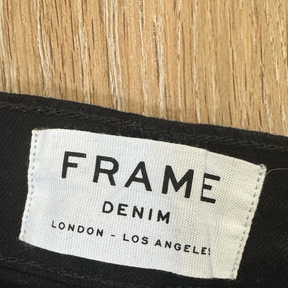 NWOT Frame Le High Rise Straight Ankle Jeans - Picture 6 of 6